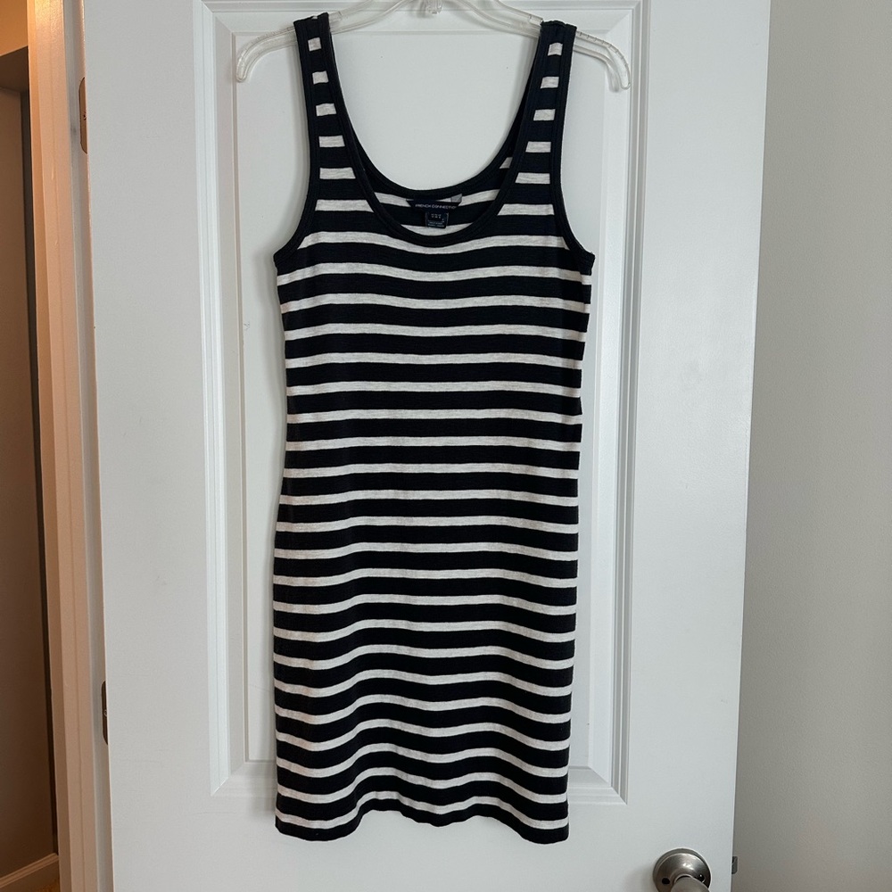 French Connection Striped Mini Dress